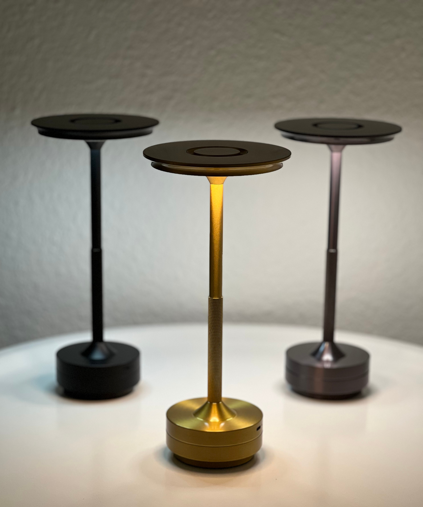 Bordslampa Plattan - Svart