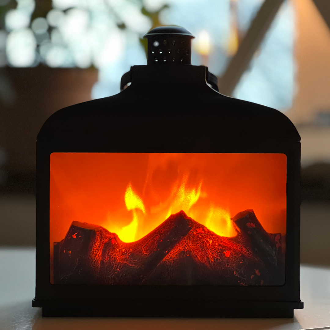 julbelysning, vinterdekoration, vinterbelysning, vinterbrasa, vinter brasa, vinter lampa,