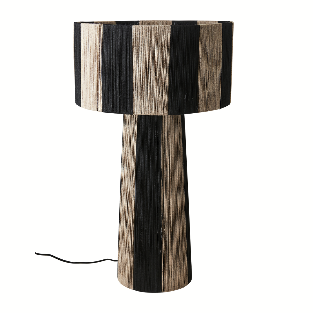 Bordslampa Svart/Natur