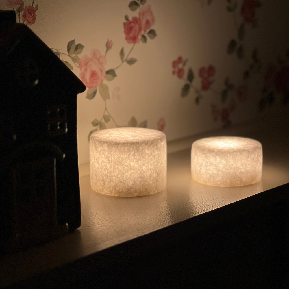 mysig belysning, nattlampa, kvällsbelysning, mysig bordsbelysning, dekorationsbelysning, marmor belysning, mysig bordsbelysning