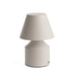 Bordslampa krukan, portabel lampa vit, sandlampa, stilren bordslampa, stilren trådlös lampa, mysig bordslampa, snygg lampa trådlös,