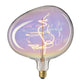 Bubblan Stor LED glödlampa 220x245 mm med unik bubbelform och skimrande glas. Designlampa Bubblan Stor – dekorativ LED glödlampa med E27 sockel och varmt sken. Bubblan Stor LED glödlampa, dimbar, skimrande glas i såpbubbel-effekt.