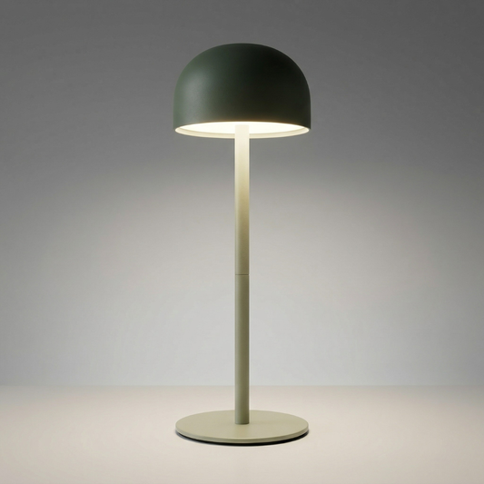 Trådlös bordslampa utomhus IP44 i grön färg - dimbar LED lampa för uteplats och balkong