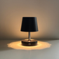Trådlös bordslampa i svart i låg höjd för mysig stämningsbelysning