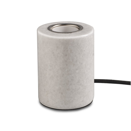 Klar Vit Marmor Bordslampa