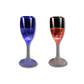 Champagneglas lysa, blinkande glas, glas i olika färger, glas som lyser, glas, lyser,
