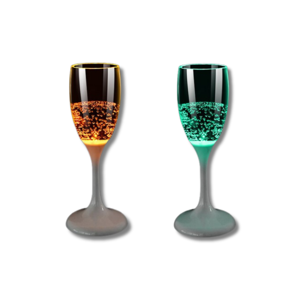 Lysande glas, partyglas